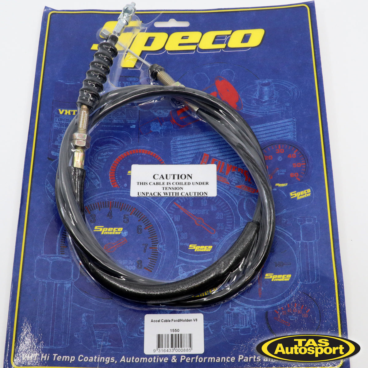 TFI 69-501 Universal Accelerator Cable – 1.5 Meter Throttle Cable For Ford, Holden