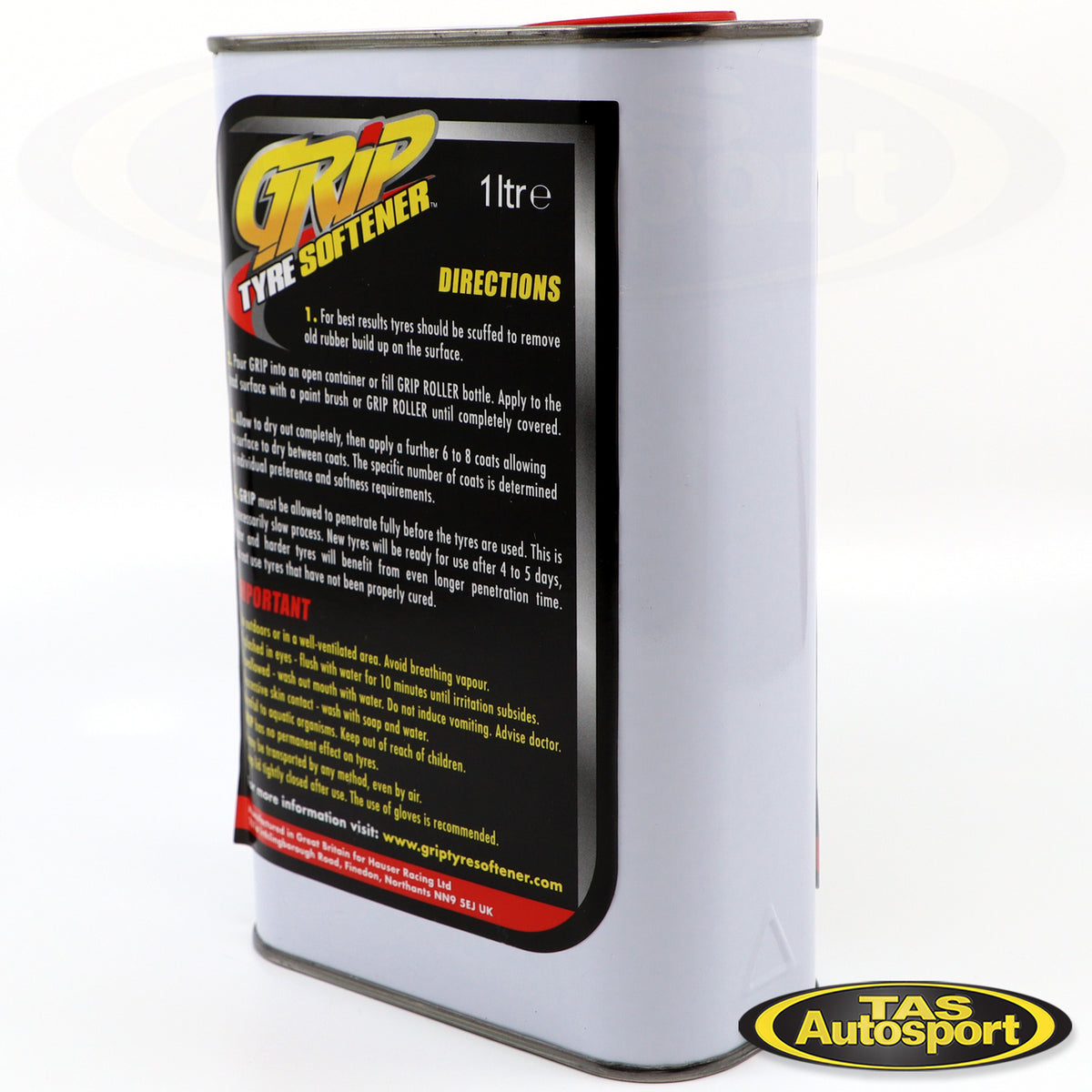 Grip Tyre Softener Tyre Treatment – Tas Autosport