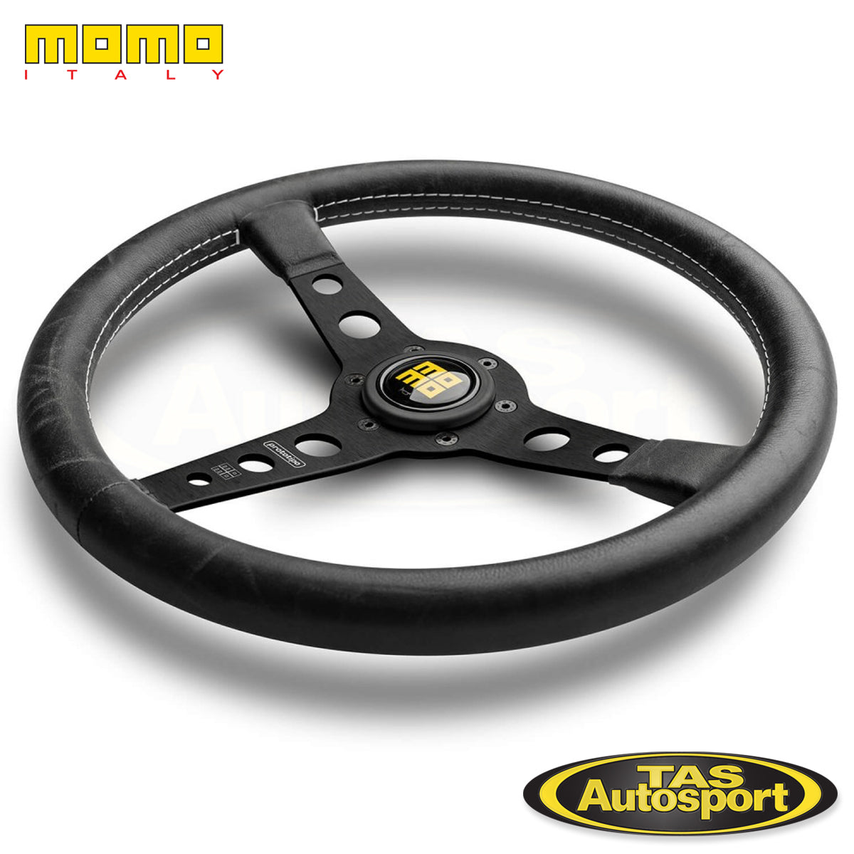 MOMO Prototipo Heritage Black Steering Wheel 350 – Tas Autosport