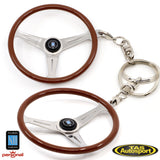 Nardi Key Chain Key Ring – Glossy spokes – 0508.01.0103