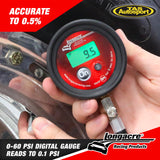 Longacre Semi-Pro 2.5" Digital 0-60psi Tyre Gauge