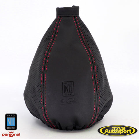 Nardi Leather Red Stitching Shift Boot Gaiter