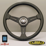 Nardi ND Classic Leather Black Stitch 330 Steering Wheel 6061.33.2001BS