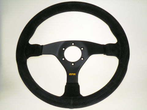 RPM / SPORTLINE – Comfort 350mm Suede STEERING WHEEL