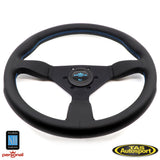 Nardi Grinta Blue Stitch 350 Steering Wheel