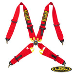 RPM 4PT 3″ RED HARNESS – FIA