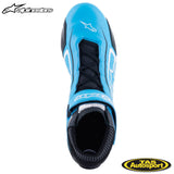 ALPINESTARS TECH-1 T V3 SHOES CYAN BLUE/BLACK/WHITE