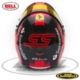 Bell Carlos Sainz Ferrari 2023 MINI Helmet