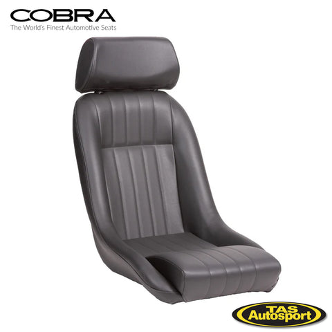 COBRA CUB SEAT – HEADREST BLACK VINYL