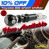 Toyota 86 short shifter by CUBE Speed – suits Toyota 86, GT86, FT86