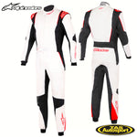 ALPINESTARS GP TECH-V4 SUIT WHITE/BLACK/RED