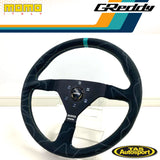 Limited Edition GReddy MOMO Alcantara Montecarlo Steering Wheel