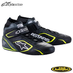 ALPINESTARS TECH-1 T V3 SHOES BLACK/GREY/YELLOW FLURO