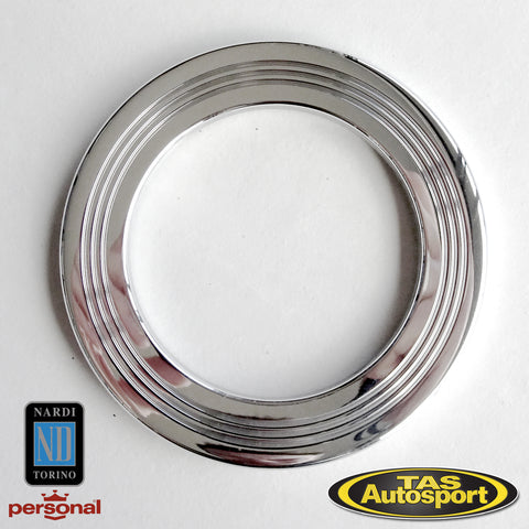 Nardi Polished Aluminium Steering Wheel Trim Ring