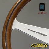 Nardi ND Classic Mahogany Satin Spokes 390 Steering Wheel