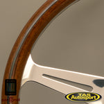 Nardi ND Classic Mahogany Polished Spokes 360 Steering Wheel 5061.36.3000