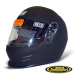 Racelid DF-X  Matt Black Car Racing Helmet