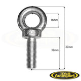 32mm Car Racing Harness Eye Bolt