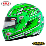 Bell KC7-CMR Kart Helmet - Champion Green