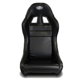 Seat Fixed Back Mach II Black PU Leather ADR Compliant