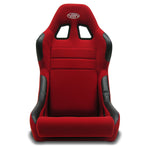 Seat Fixed Back Mach II Red ADR Compliant