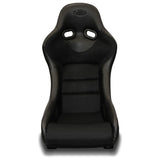 Seat Fixed Back RallyePro Black Inc L Brackets