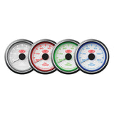 Oil Temp Gauge 50°-150° 52mm White Muscle Series