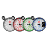 Tachometer 0-10K Shiftlite 5" White Muscle Series