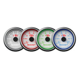 Boost Gauge 30inHg-20psi 52mm White Muscle Series