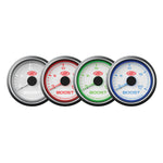 Boost Gauge Diesel 0-20 psi 52mm White Muscle Series