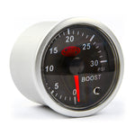 Boost Gauge Diesel 0-30 psi 52mm Black Street Series