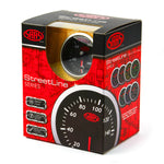 Volt Gauge 8v-18v 52mm Black Street Series