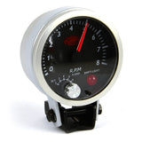 Tachometer Petrol 0-8K Shiftlight 3 1/2" 89mm Black Street Series