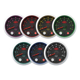 Tachometer Petrol 0-8K Shiftlight 3 1/2" 89mm Black Street Series