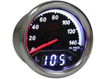 Dual Gauge Oil Pressure 140 Psi/Water Temp 40°-120° Analogue/Digital Trax Series