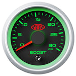 Boost Gauge Diesel 0-30 psi 52mm Black Muscle Series 2