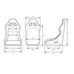 SRD Seat SR4 Race Fixed Back