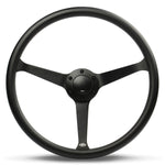 Steering Wheel Poly 15" Classic Deep Dish Black Alloy Solid