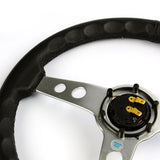 Steering Wheel Leather 14" ADR Retro Satin Spoke