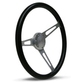 Steering Wheel Poly 15" ADR Classic Brushed Alloy Slotted