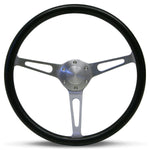 Steering Wheel Poly 15" ADR Classic Brushed Alloy Slotted