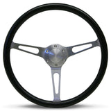 Steering Wheel Poly 15" ADR Classic Brushed Alloy Slotted