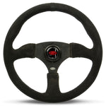 Steering Wheel Suede 14" ADR Tokyo Motorsport Black Spoke