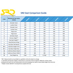 SAAS MACH II BLACK ADR COMPLIANT SEAT FIXED BACK