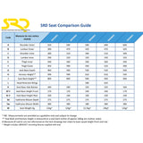 SAAS MACH II BLACK ADR COMPLIANT SEAT FIXED BACK